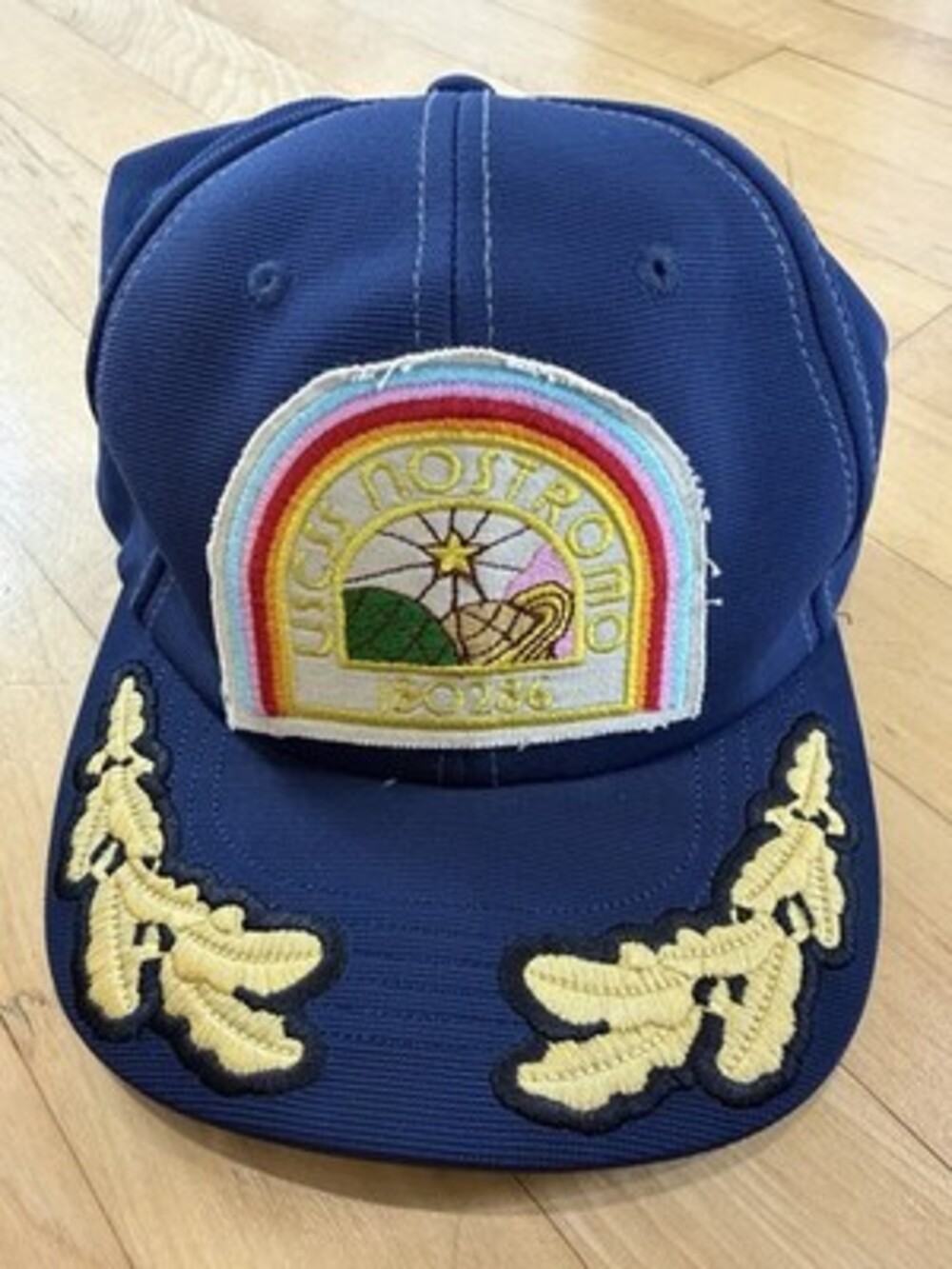 Posse Comitatus Alien Nostromo Flat Bill USCSS Movie Adjustable Hat Patch Navy